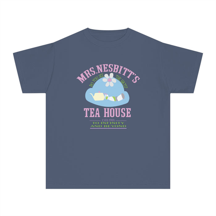 Mrs. Nesbitt’s Tea House Comfort Colors Youth Midweight Tee