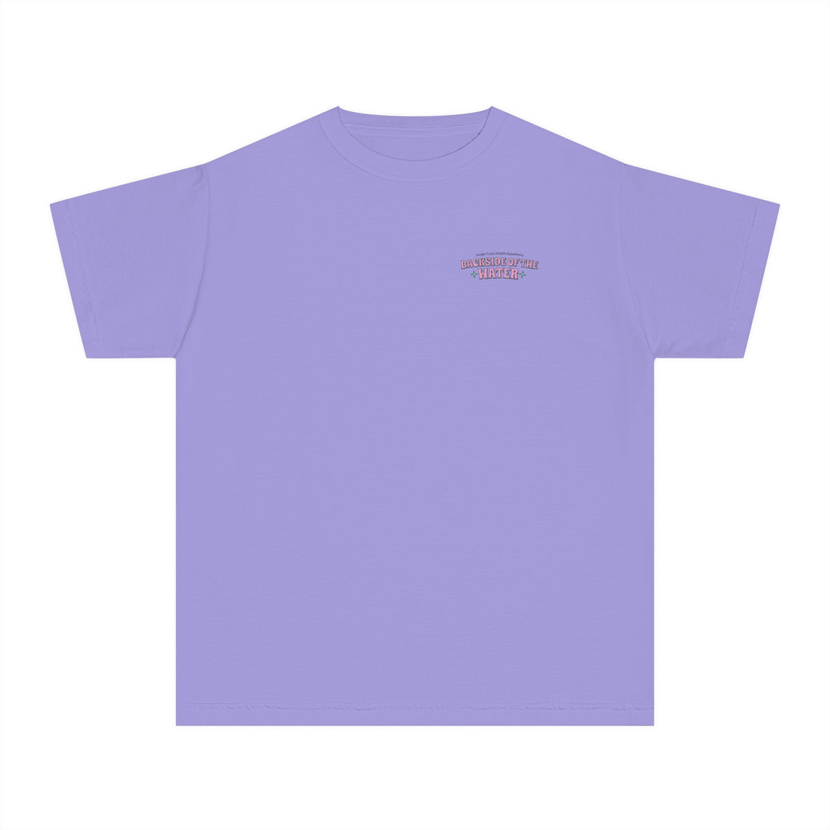 Backside of the Water Comfort Colors Youth Midweight Tee