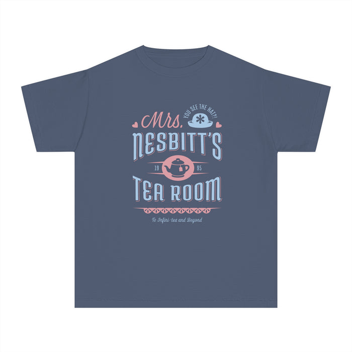 Mrs. Nesbitt’s Tea House Comfort Colors Youth Midweight Tee