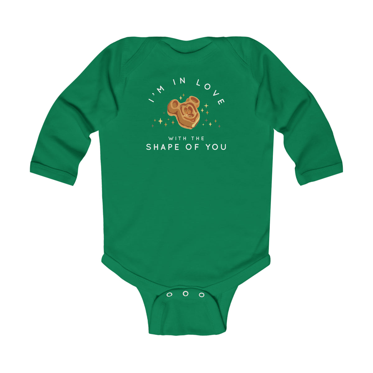 I'm In Love With The Shape Of You Infant Long Sleeve Bodysuit