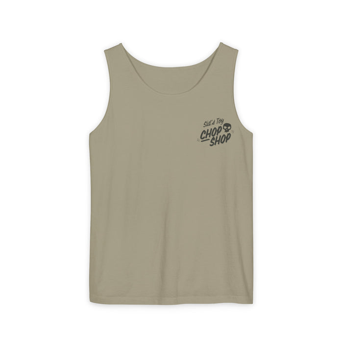 Sid's Toy Chop Shop Unisex Comfort Colors Garment-Dyed Tank Top