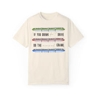 Monorail Crawl Comfort Colors Unisex Garment-Dyed T-shirt