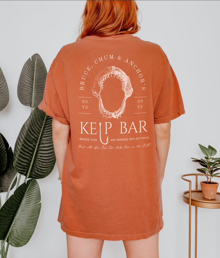 Bruce, Chum & Anchor's Kelp Bar Comfort Colors Unisex Garment-Dyed T-shirt