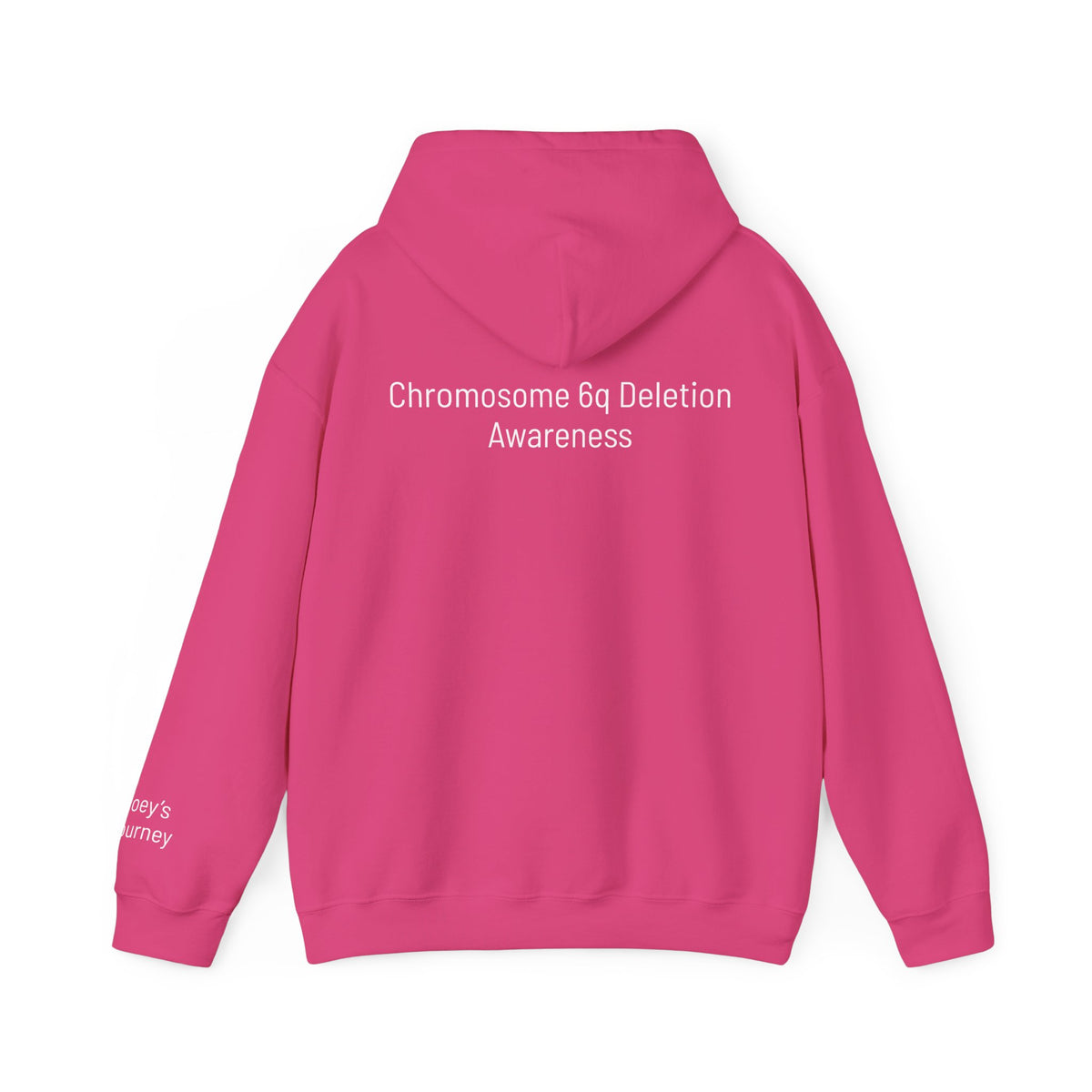 Joey's Journey Chromosome 6q Deletion Awareness Gildan Unisex Heavy Blend™ Hooded Sweatshirt