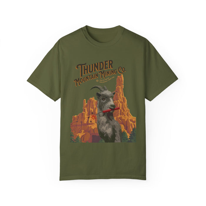 Thunder Mountain Mining Co. Comfort Colors Unisex Garment-Dyed T-shirt