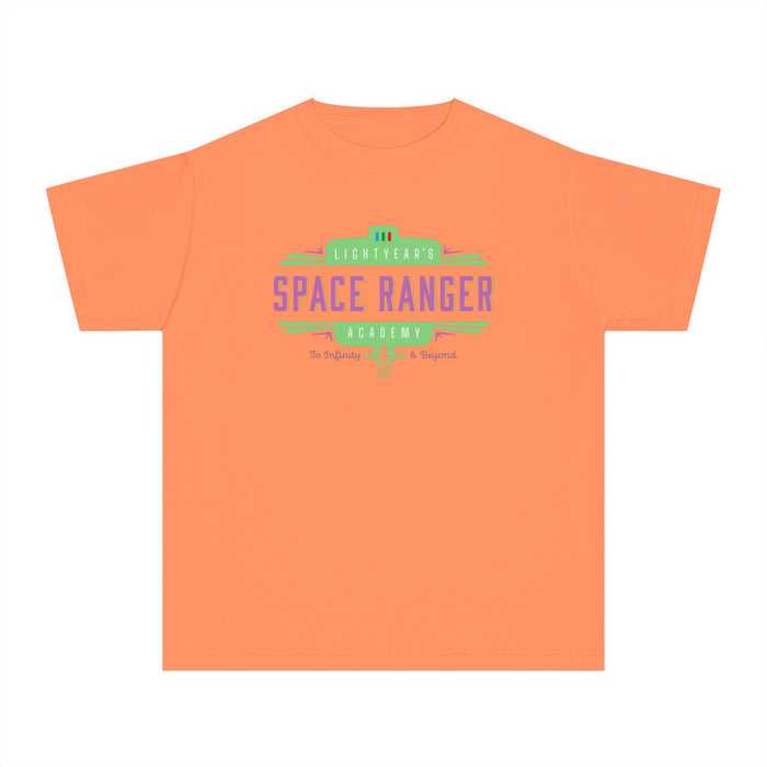 Lightyear's Space Ranger Academy Comfort Colors Youth Midweight Tee