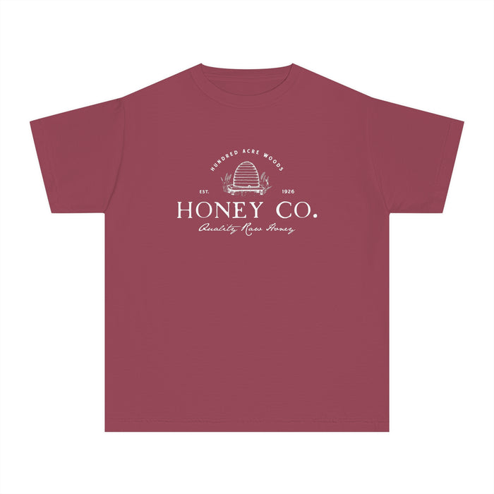 Hundred Acre Woods Honey Co. Comfort Colors Youth Midweight Tee