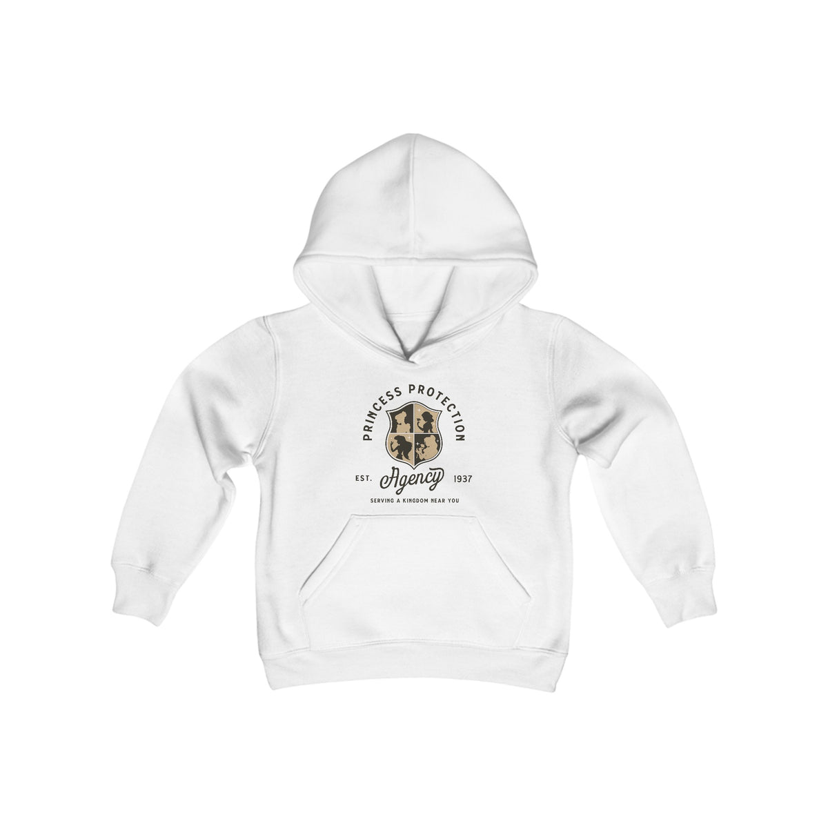 Princess Protection Agency Gildan Youth Heavy Blend Hooded Sweatshirt