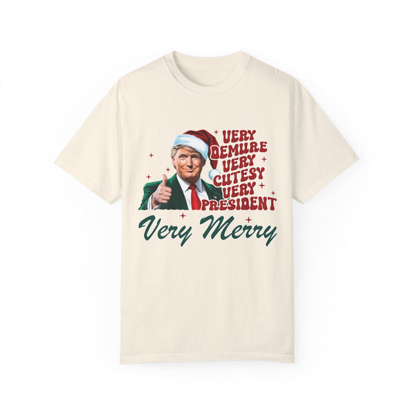 Very Merry Comfort Colors Unisex Garment-Dyed T-shirt