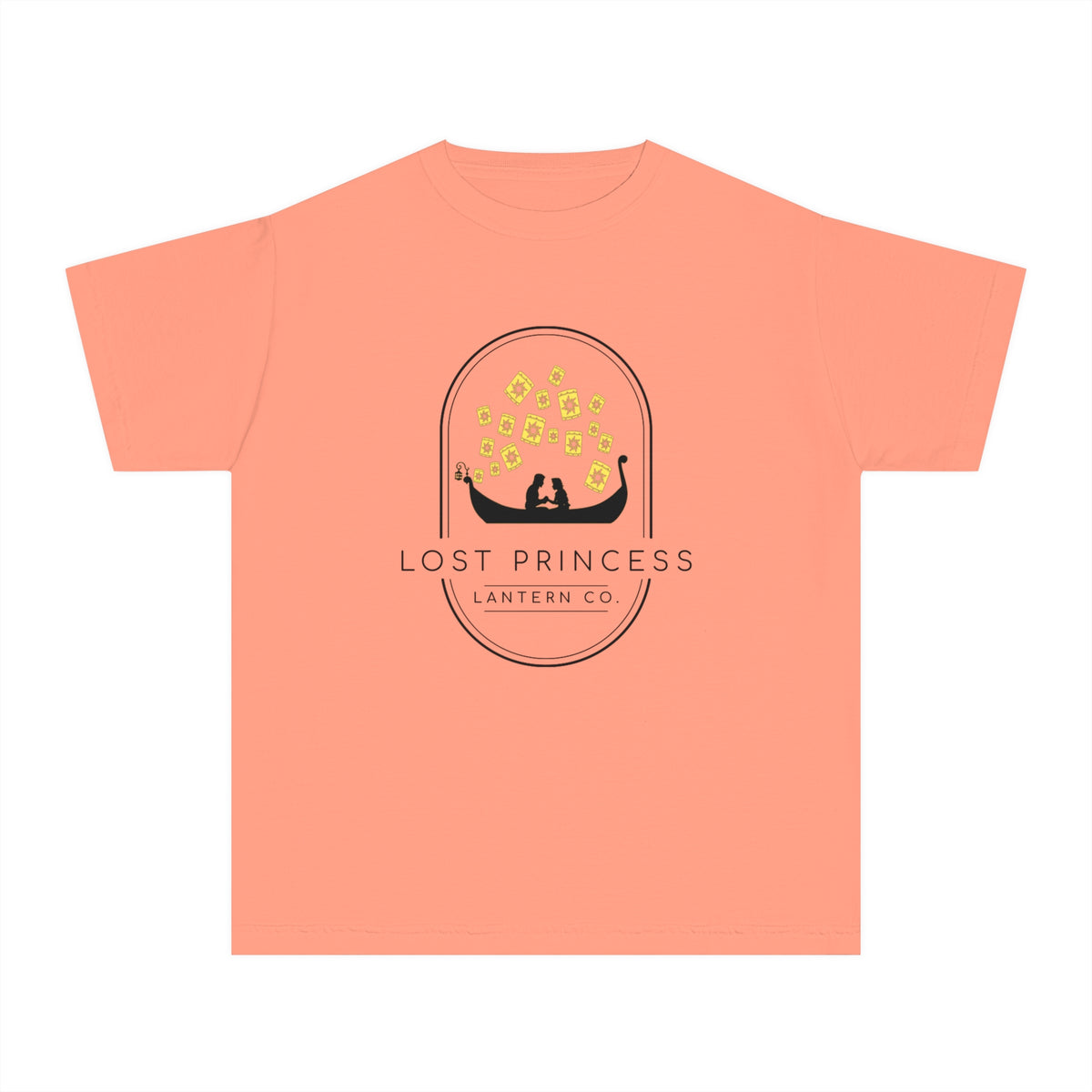 Lost Princess Lantern Co Comfort Colors Youth Midweight Tee