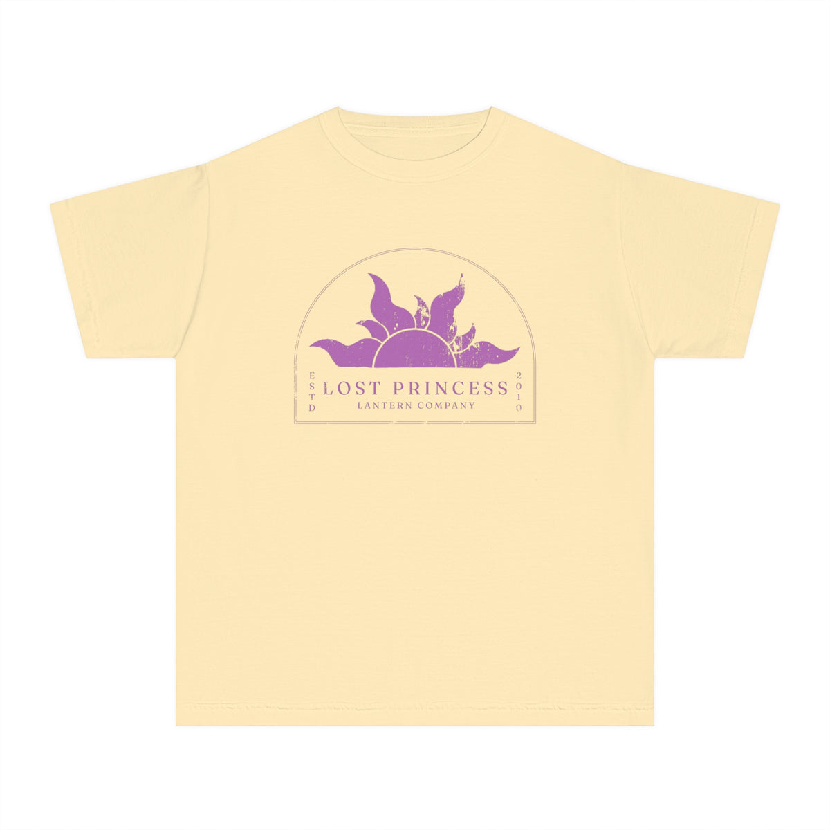 Lost Princess Lantern Co Comfort Colors Youth Midweight Tee