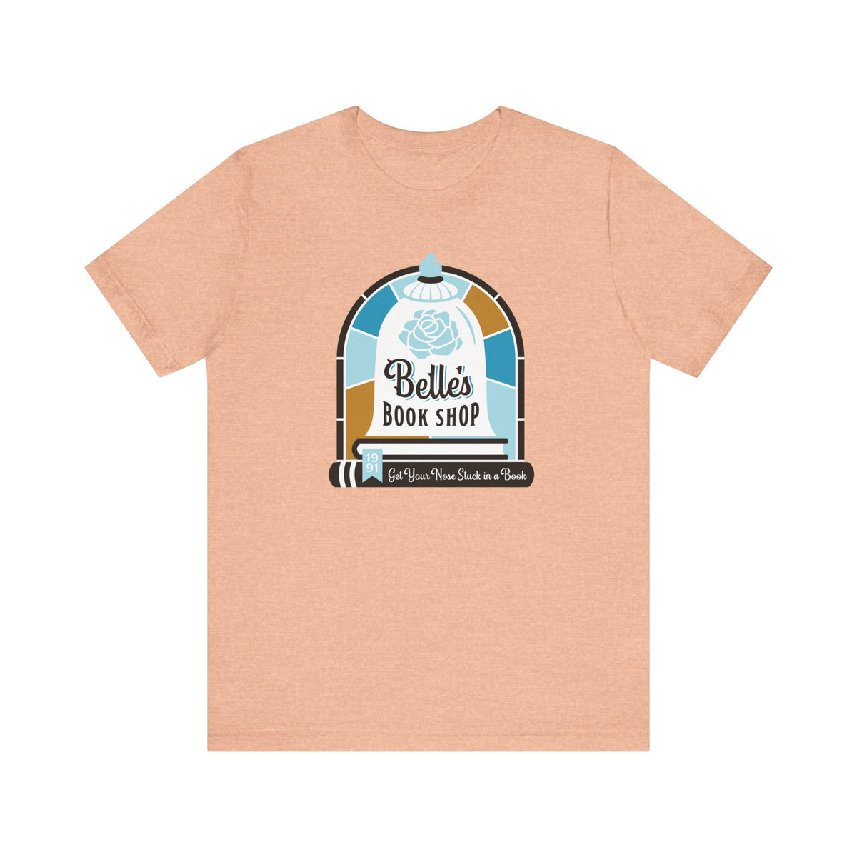 Belle's Book Shop Bella Canvas Unisex Jersey Short Sleeve Tee