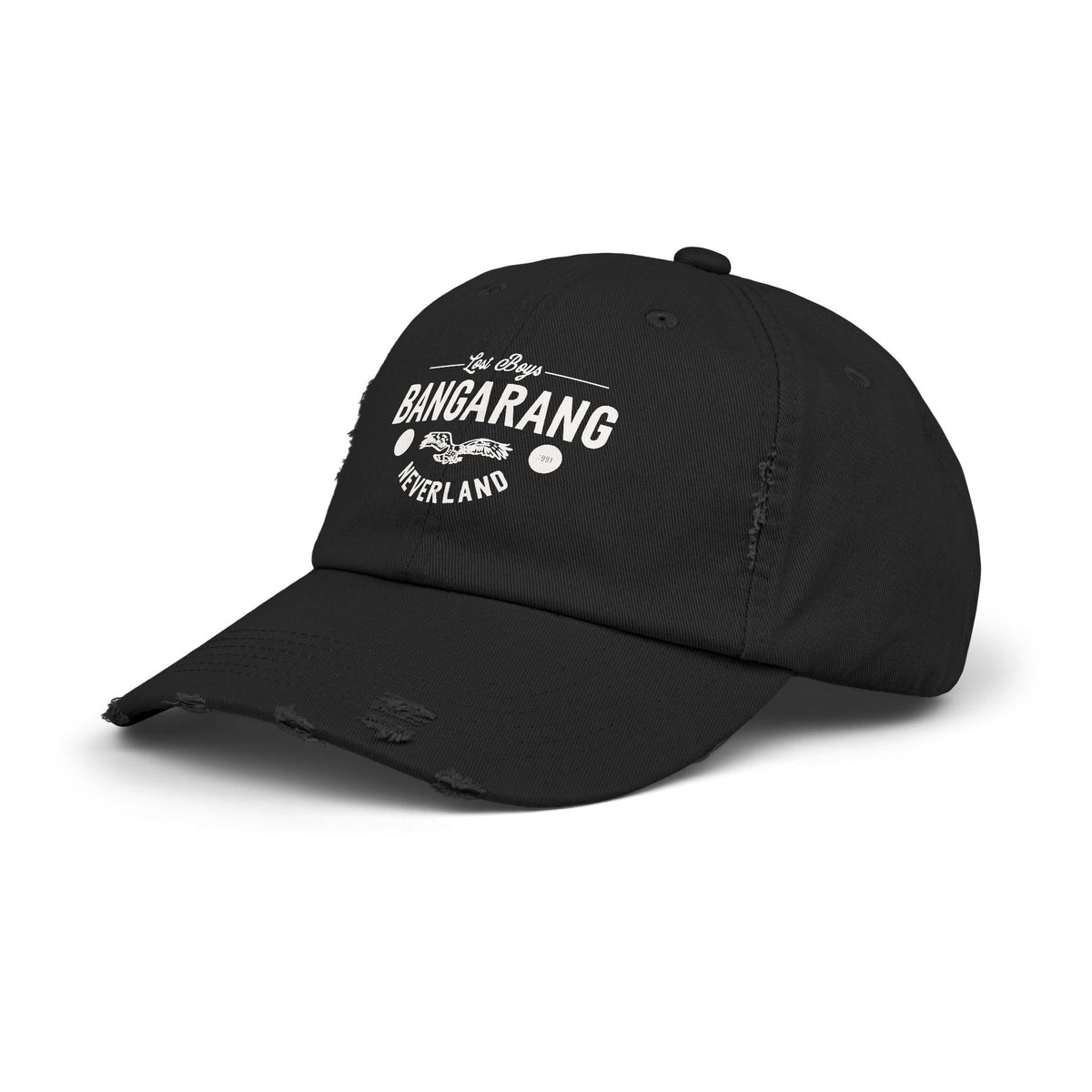 Bangarang Embroidered Unisex Distressed Cap