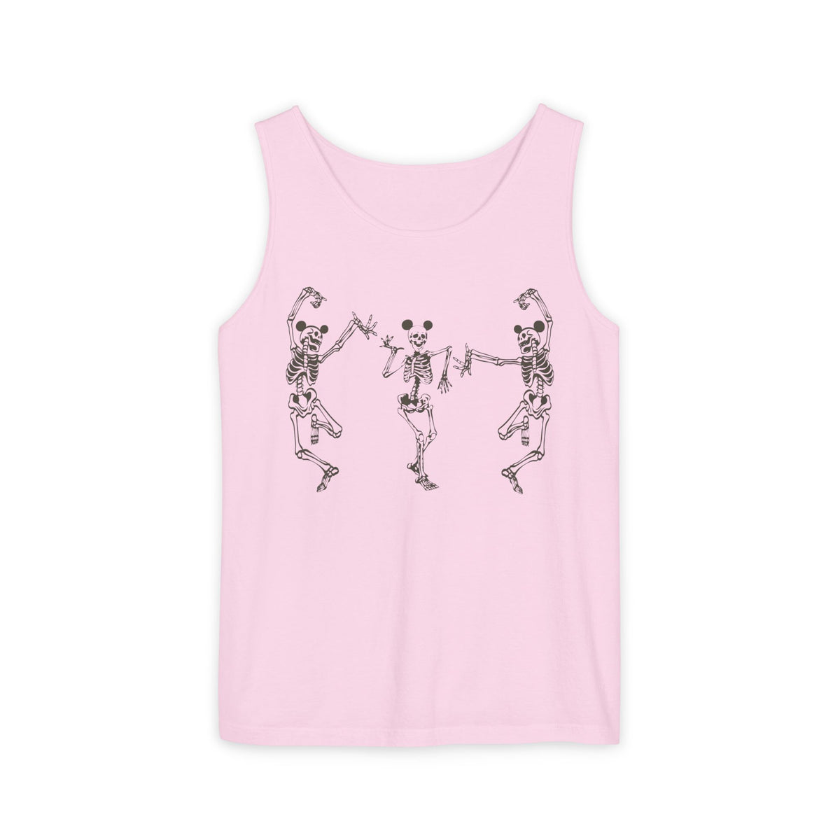 Dancing Skeletons Unisex Comfort Colors Garment-Dyed Tank Top