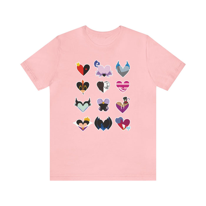 Villain Hearts Bella Canvas Unisex Jersey Short Sleeve Tee