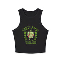 The Villains Social Club Women's Micro Rib Racer Tank Top