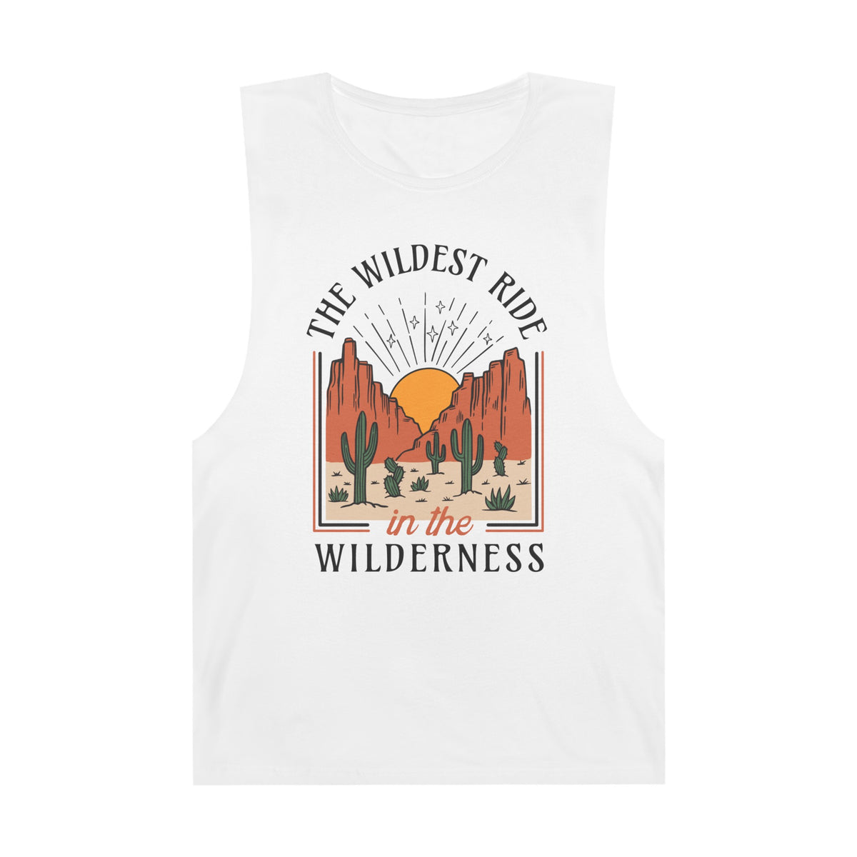 The Wildest Ride In The Wilderness AS Colour Unisex Barnard Tank