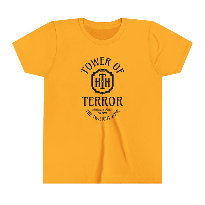 Tower Of Terror Bella Canvas Youth Short Sleeve Tee