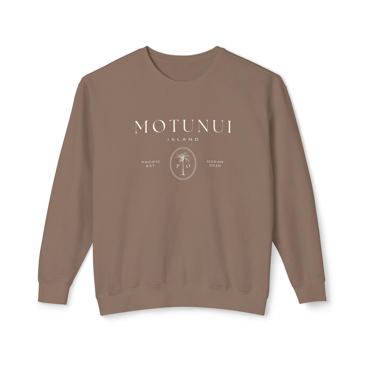 Motunui Island  Unisex Lightweight Comfort Colors Crewneck Sweatshirt