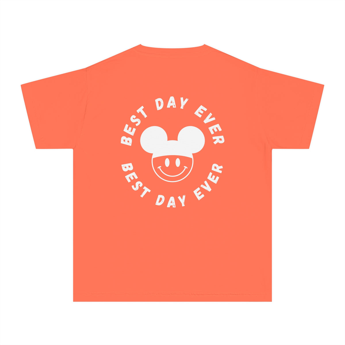 Best Day Ever Comfort Colors Youth Midweight Tee