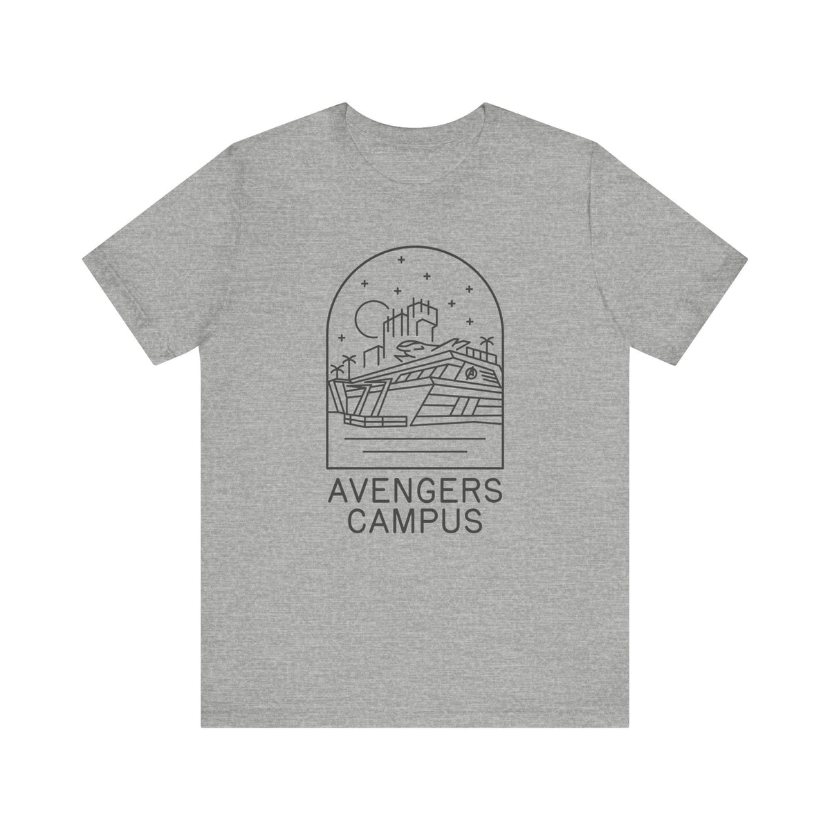 Avengers Campus Bella Canvas Unisex Jersey Short Sleeve Tee