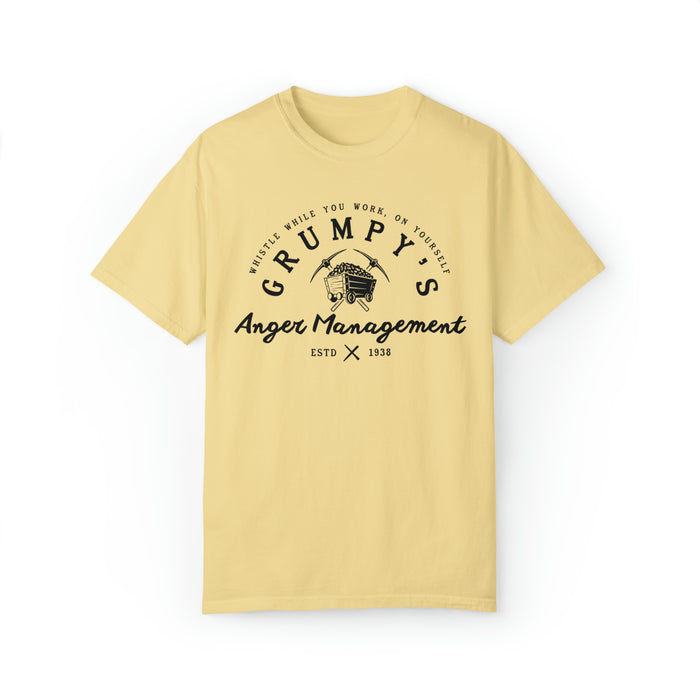 Grumpy’s Anger Management Comfort Colors Unisex Garment-Dyed T-shirt