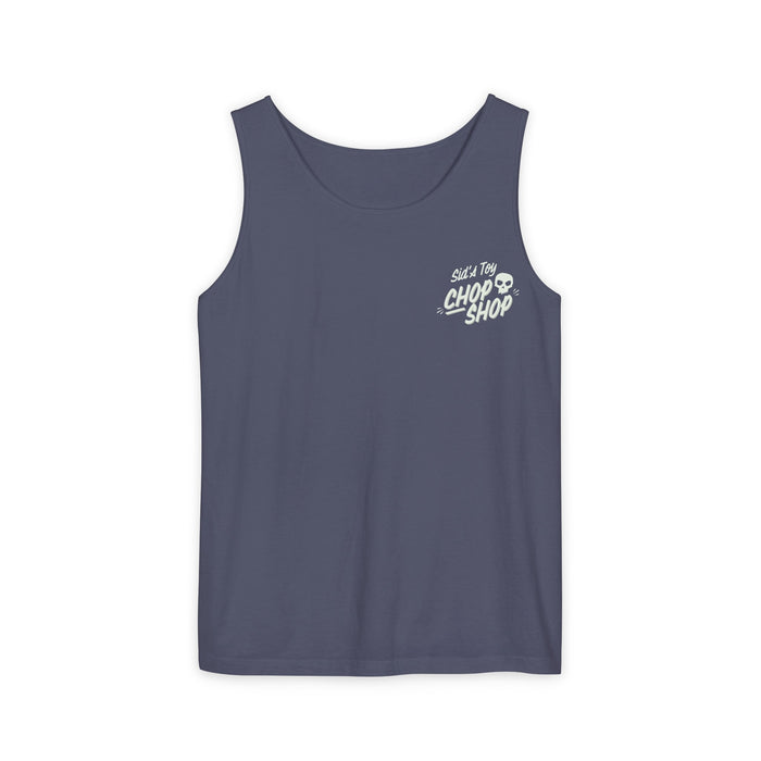 Sid's Toy Chop Shop Unisex Comfort Colors Garment-Dyed Tank Top