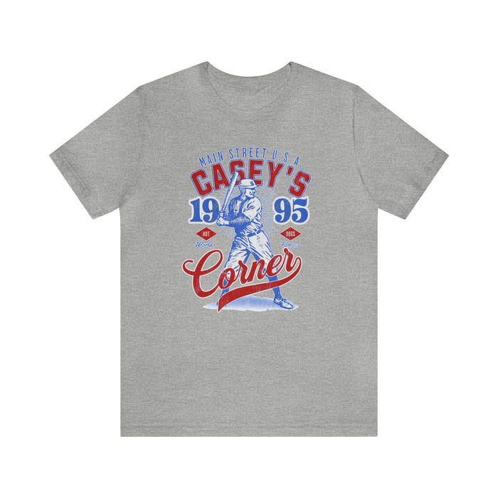 Casey’s Corner Distressed Bella Canvas Unisex Jersey Short Sleeve Tee