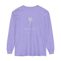 Motunui Coconut Bar and Grill Comfort Colors Unisex Garment-dyed Long Sleeve T-Shirt