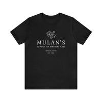 Mulan's School of Martial Arts Bella Canvas Unisex Jersey Short Sleeve Tee