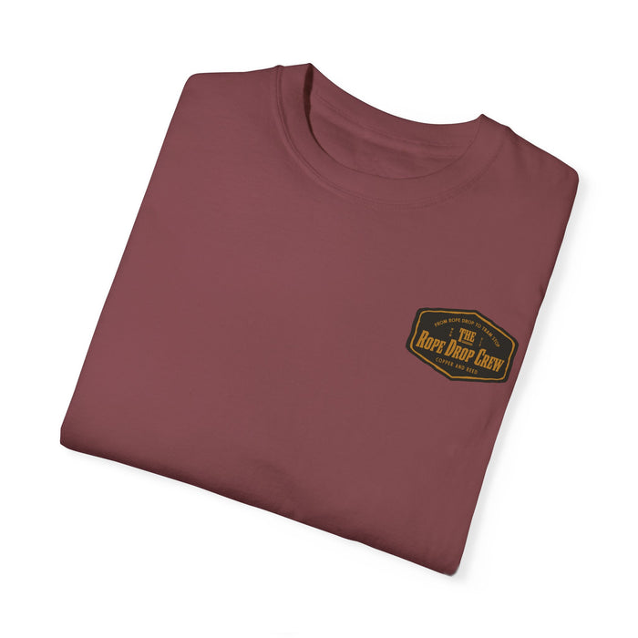 The Rope Drop Crew Comfort Colors Unisex Garment-Dyed T-shirt