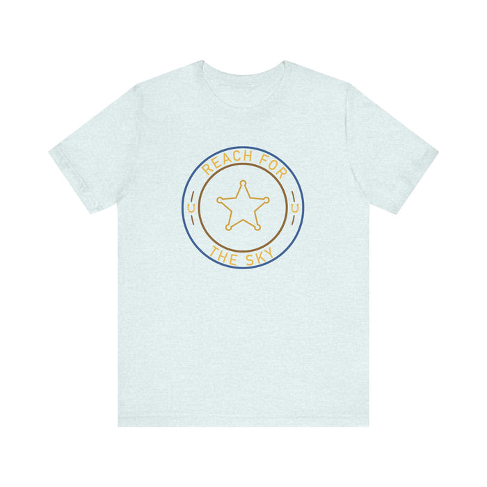 Reach For The Sky Bella Canvas Unisex Jersey Short Sleeve Tee