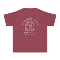 Paradise Falls Vacation Co. Comfort Colors Youth Midweight Tee