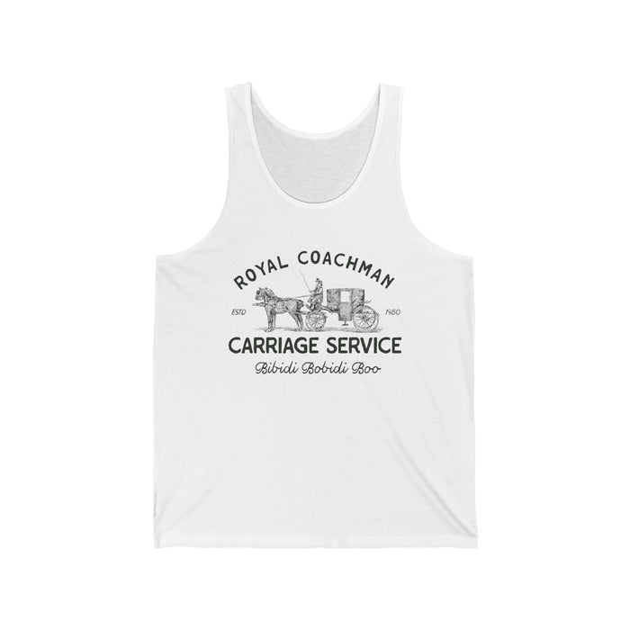 Royal Coachmen Carriage Service Bella Canvas Unisex Jersey Tank