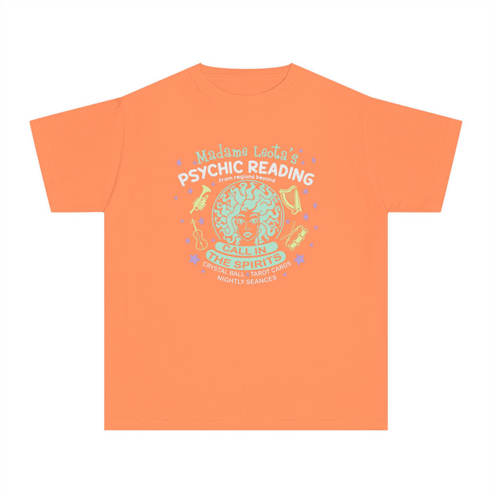 Madame Leota’s Psychic Readings Comfort Colors Youth Midweight Tee