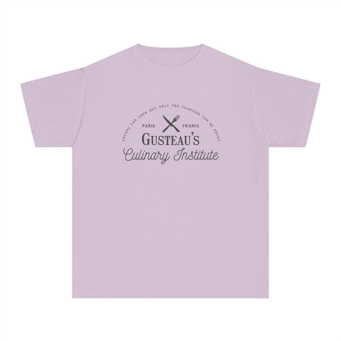 Gusteau’s Culinary Institute Comfort Colors Youth Midweight Tee