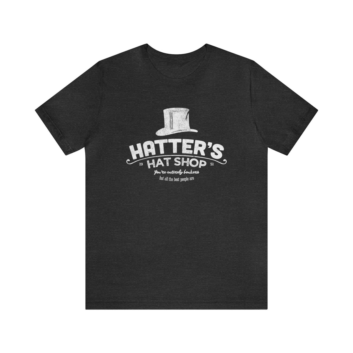 Hatter's Hat Shop Bella Canvas Unisex Jersey Short Sleeve Tee