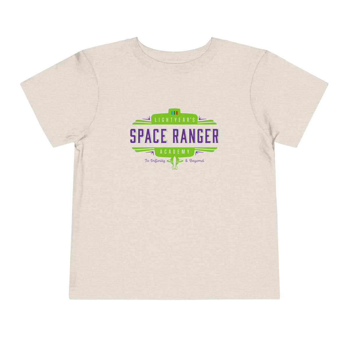 Lightyear's Space Ranger Academy Bella Canvas Toddler Short Sleeve Tee