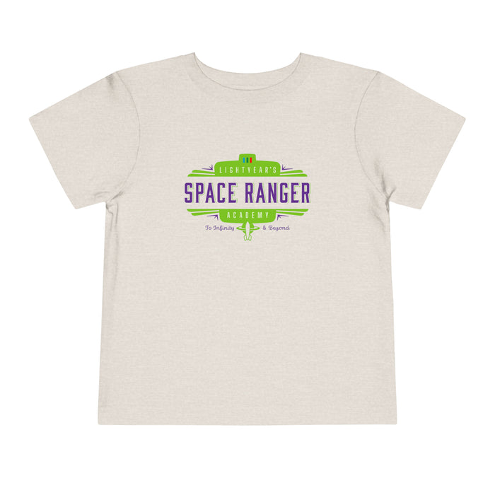 Lightyear's Space Ranger Academy Bella Canvas Toddler Short Sleeve Tee