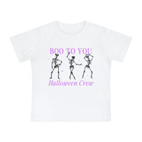 Boo To You Halloween Crew Baby Short Sleeve T-Shirt