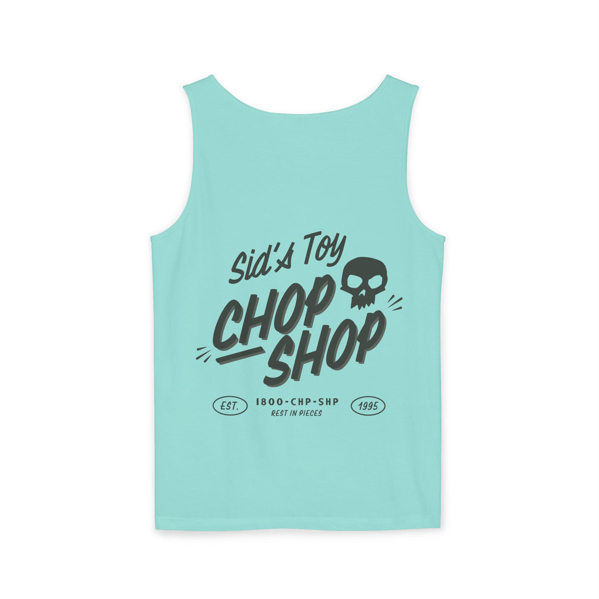 Sid's Toy Chop Shop Unisex Comfort Colors Garment-Dyed Tank Top