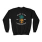 Yo Ho Pirate Life For Me Gildan Youth Crewneck Sweatshirt