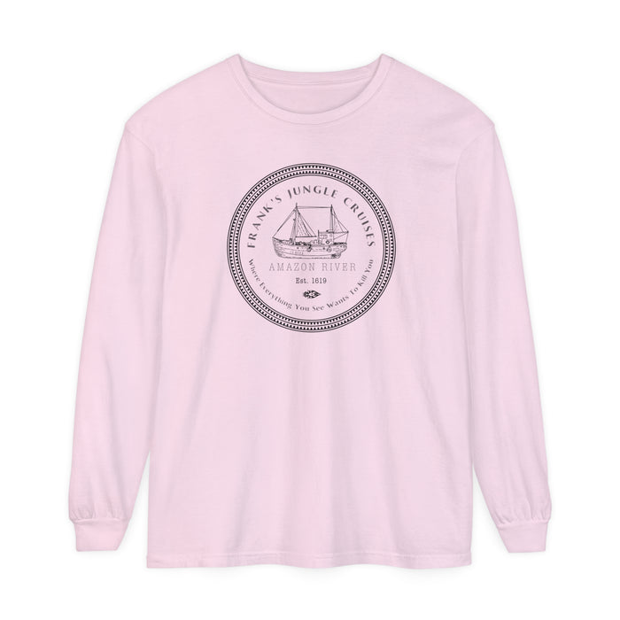 Frank's Jungle Cruise Comfort Colors Unisex Garment-dyed Long Sleeve T-Shirt