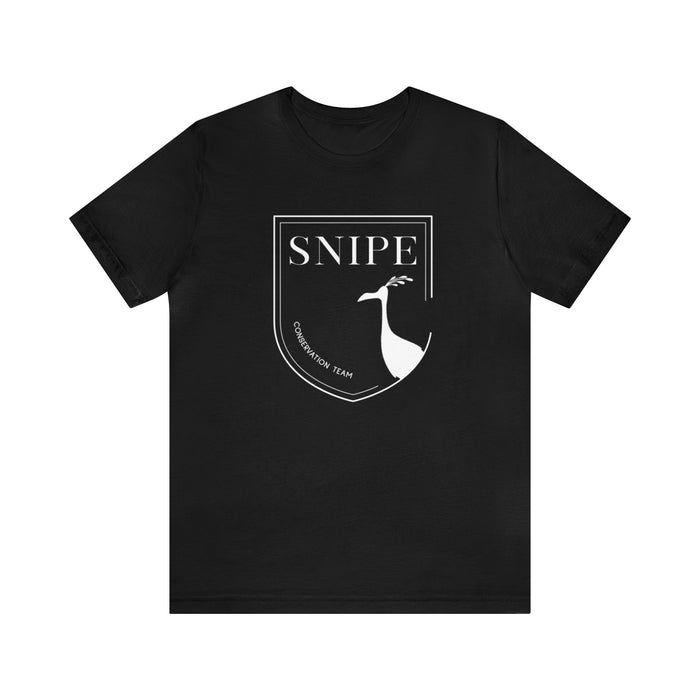 Snipe Conservation Team Bella Canvas Unisex Jersey Short Sleeve Tee