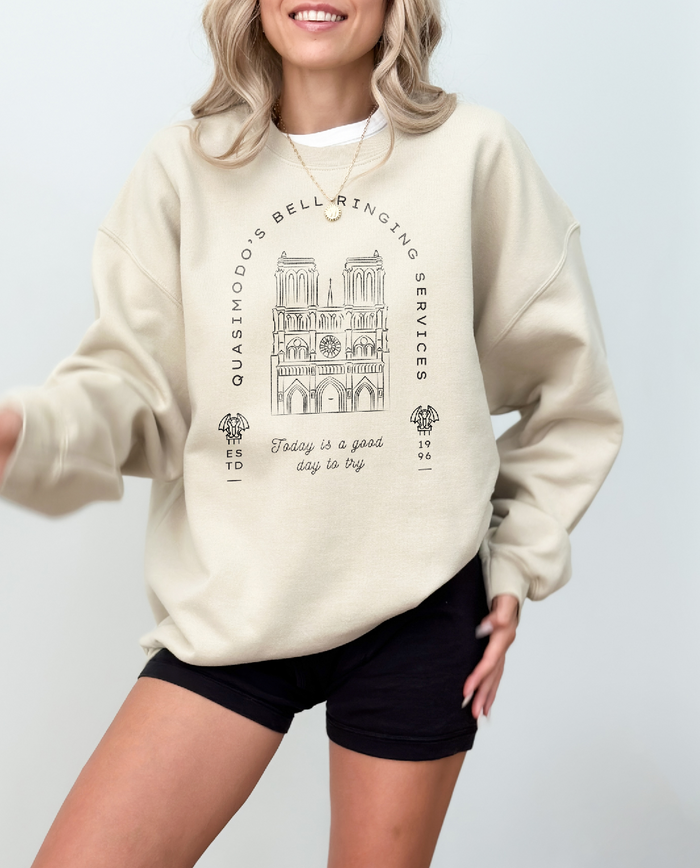 Quasimodo's Bell Ringing Services Gildan Unisex Heavy Blend™ Crewneck Sweatshirt