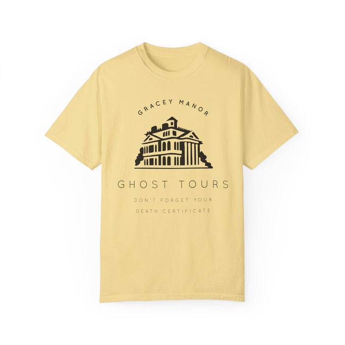 Gracey Manor Ghost Tours Comfort Colors Unisex Garment-Dyed T-shirt