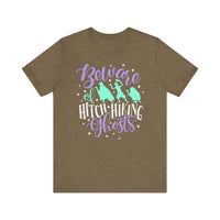 Beware of Hitchhiking Ghosts Bella Canvas Unisex Jersey Short Sleeve Tee