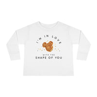 I'm in Love with the Shape of You Rabbit Skins Toddler Long Sleeve Tee
