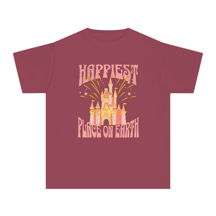 Happiest Place On Earth Comfort Colors Youth Midweight Tee