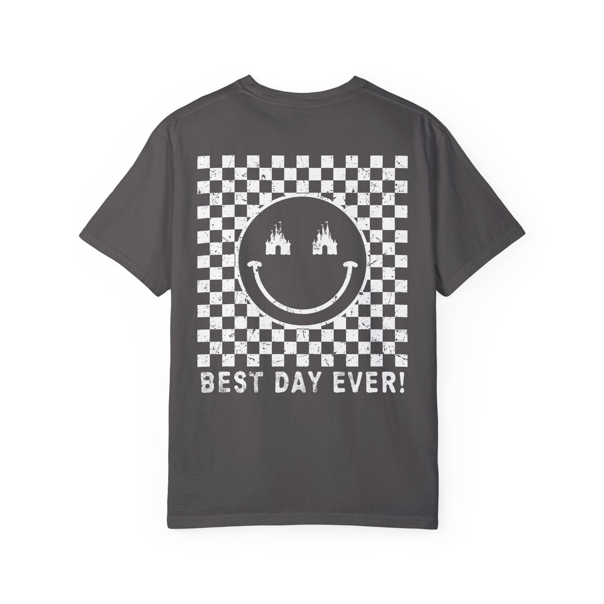 *Blank Front* Best Day Ever Comfort Colors Unisex Garment-Dyed T-shirt